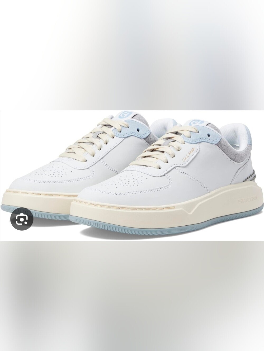 Cole Haan Grand Pro Crossover Leather Low-Top Sneakers 9.5